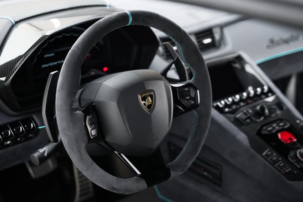 2022 Lamborghini Aventador SVJ 63 interior