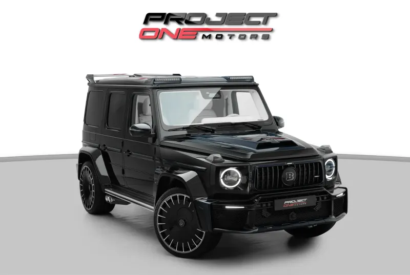 2025 Mercedes-Benz Brabus G 800 Euro Spec Black