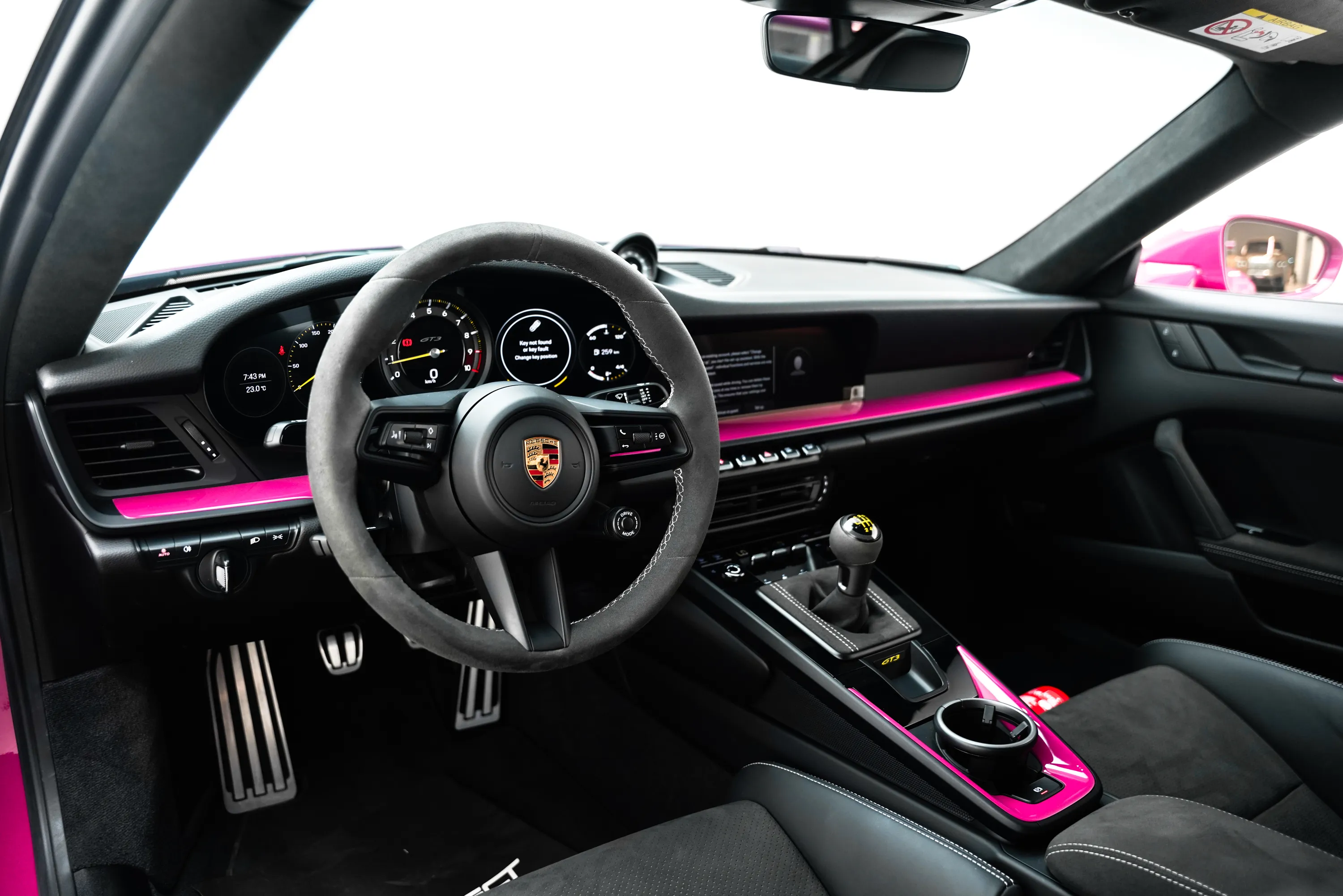 2023 Porsche 911 GT3 interior