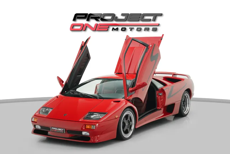 1999 Lamborghini Diablo SV interior