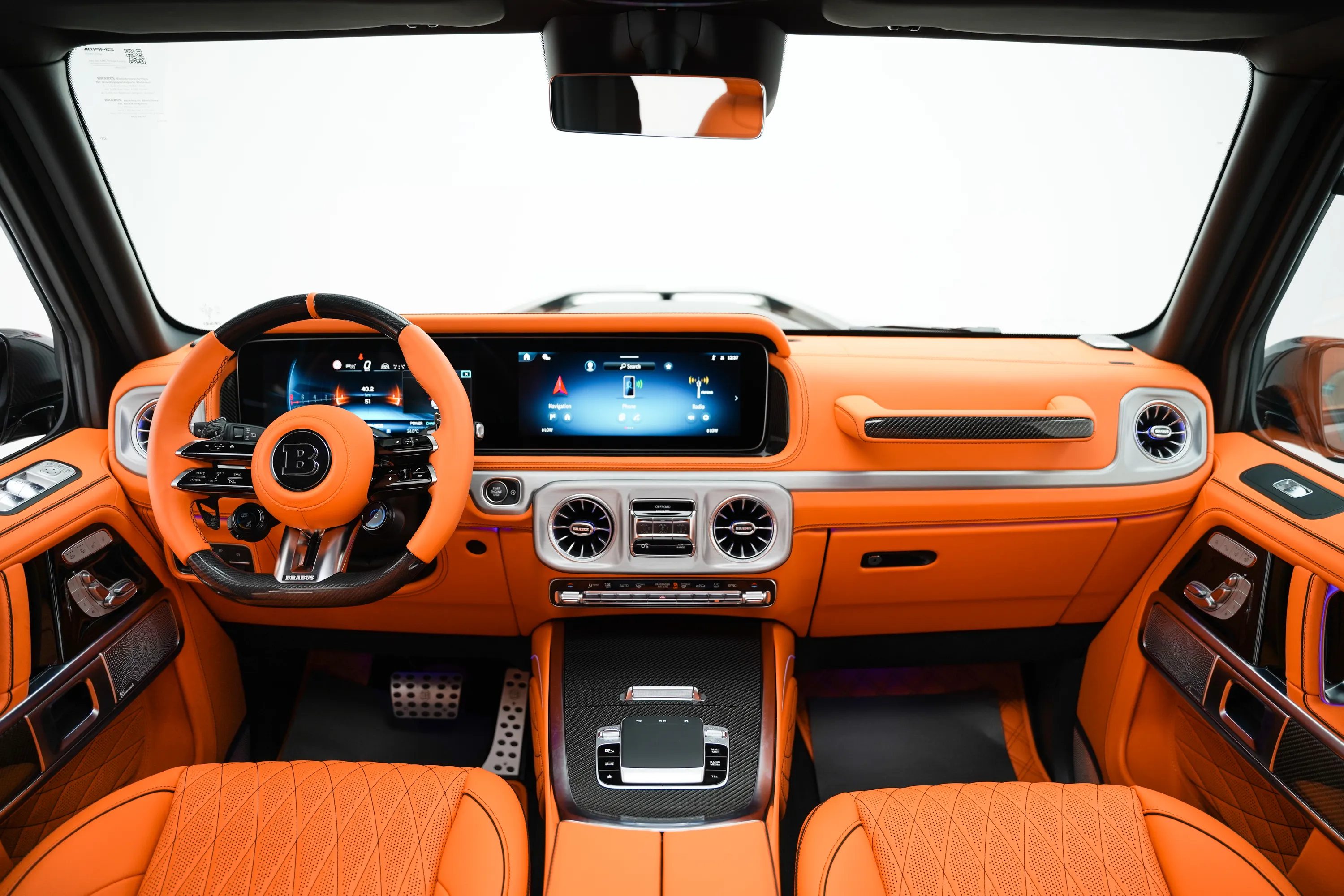 2026 Mercedes-Benz Brabus G-Class G 800 interior